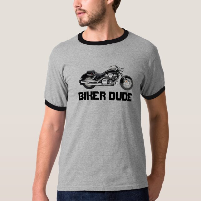 BIKER DUDE T-Shirt (Front)