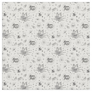 Biker Fabric Print