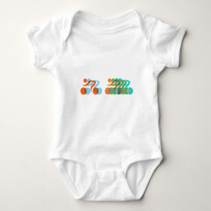 Biker freak baby bodysuit