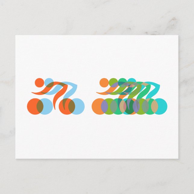 Biker freak postcard (Front)