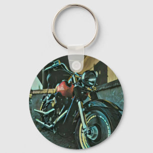 Biker gifts key ring