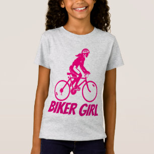 BIKER GIRL, KIDS BICYCLE T-shirts & Hoodies