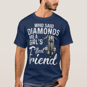 Biker Girl Shirt, Motorbike Woman Tee, Crazy Girl T-Shirt