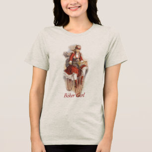 Biker Girl Tri-Blend Shirt