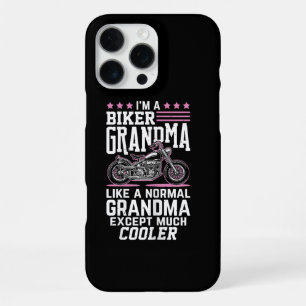 Biker Grandma - Motorbike Grandma Biker Grandma iPhone 16 Pro Max Case
