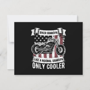 Biker Grandpa Ride Motorcycles Motorcycle Lovers R Save The Date