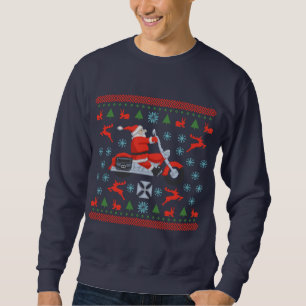 Biker Holiday Sweater Tees