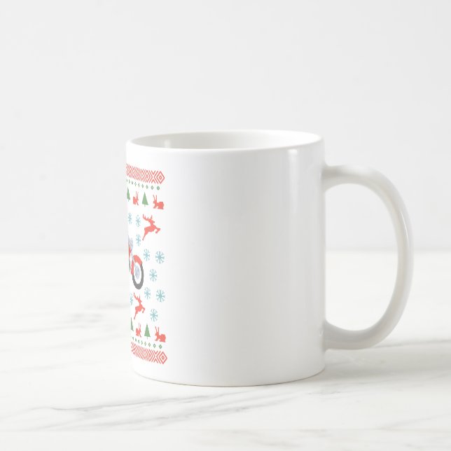 Biker Holiday Sweater Tees Coffee Mug (Right)