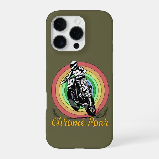 biker iPhone case (Back)