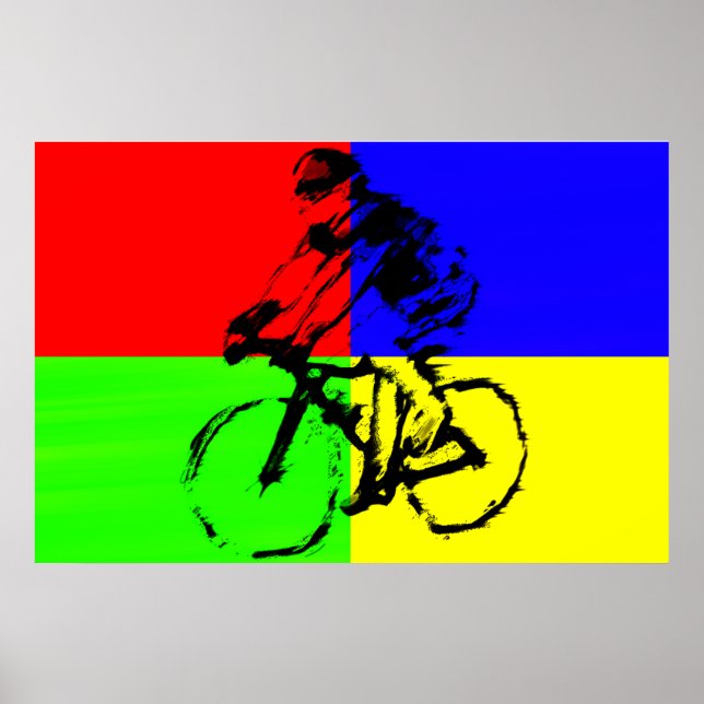 biker_multi_color poster (Front)