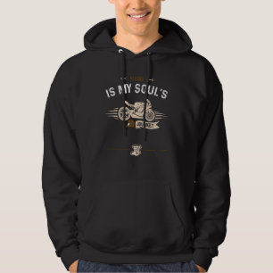 Biker Riding is my soul's journey Motorcycle Hoodie