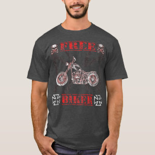 Biker Rocker Motorcycle Bike Biking Racing Motorcy T-Shirt