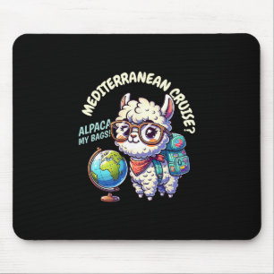 Biker Santa 67 Crew Funny Christmas Leather Jacket Mouse Pad