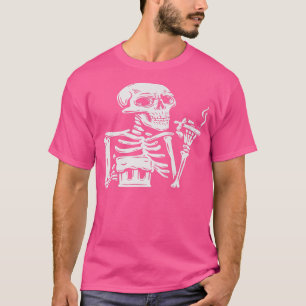 Biker Skeleton Death Mystic Bone  233 T-Shirt