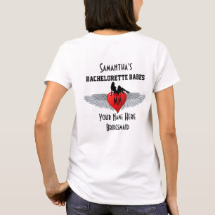 Biker style bacheorette party T-Shirt