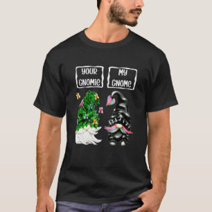 Biker Summer Gnome For Gardener Crazy Gnome Lady T-Shirt
