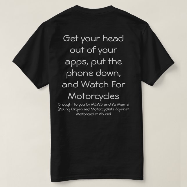Biker T-Shirt (Design Back)