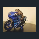 Biker Toad Postcard<br><div class="desc">Biker toad is the best biker</div>