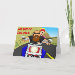 Biker Valentine Holiday Card