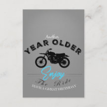 Biker year older