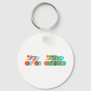 Bikers, Cyclers Freaks Key Ring