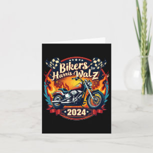 Bikers For Kamala Harris Making 2024 Motorcycle Fo Card