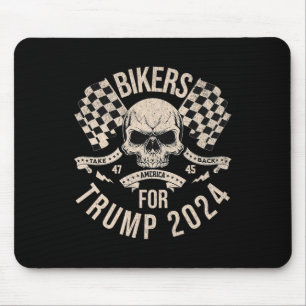 Bikers For Trump Take America Back Election 2024 Mouse Pad