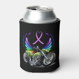 Bikers Riding for the Cure - Cancer Awareness Can Cooler