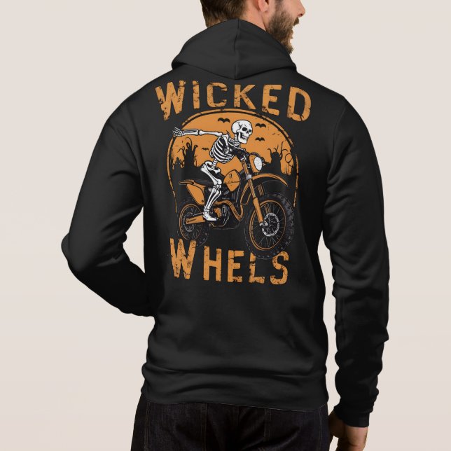 Bikes and Ghost Road Hoodie (Back)