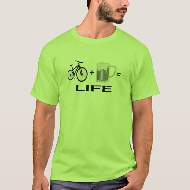Bikes Beer Life T-Shirt (Front)