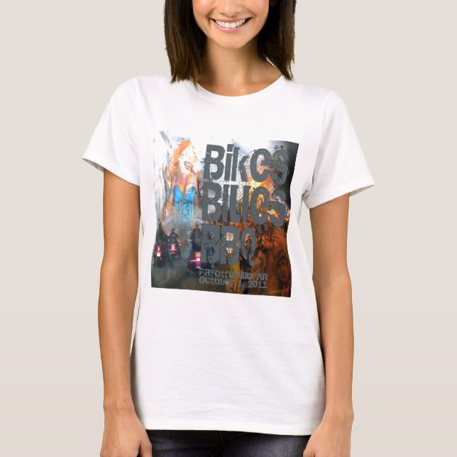 Bikes Blues BBQ T-Shirts (Front)