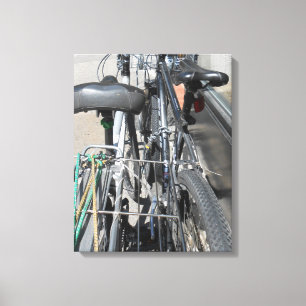 Bikes Canvas Print
