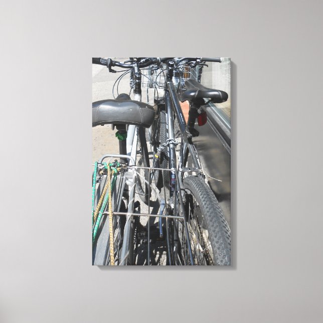 Bikes Canvas Print (Front)