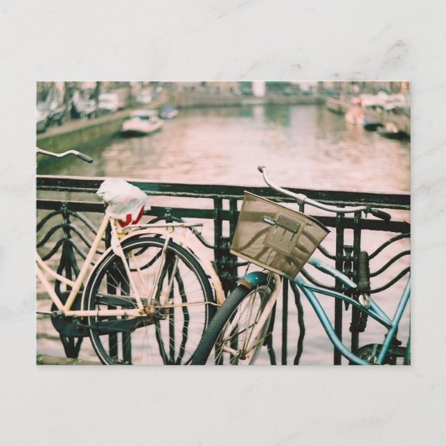Bikes Of Amsterdam Postcard (Front)