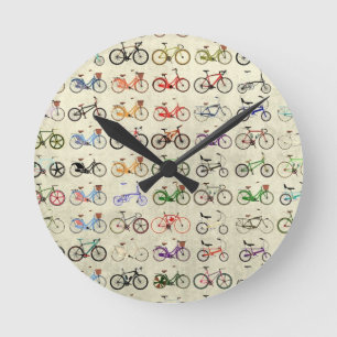 Bikes Round Clock