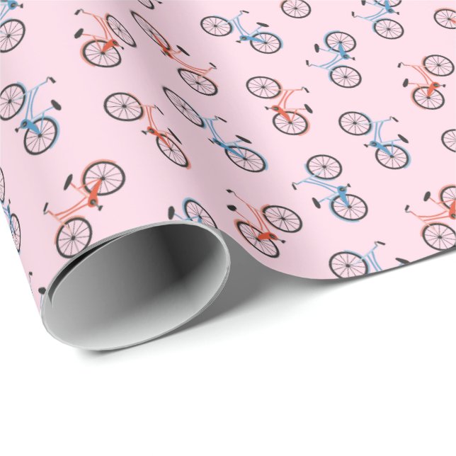 Bikes Wrapping Paper (Roll Corner)