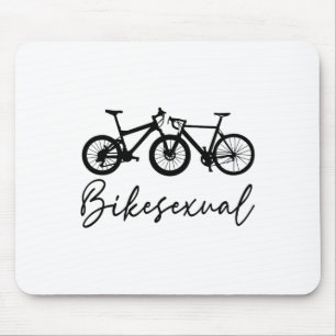 Bikeual Bike Lover Cycling Mountain Bike Biking Lo Mouse Pad