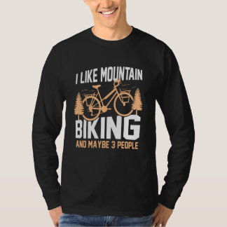 Biking and Cycling 120 T-Shirt
