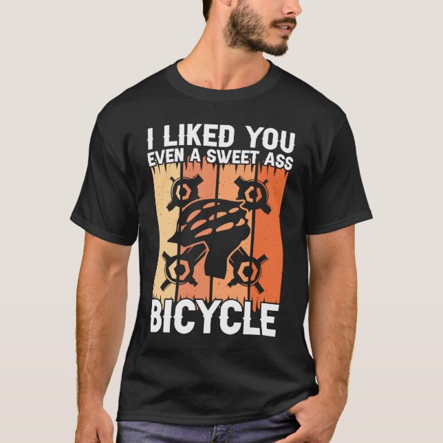 Biking and Cycling T-Shirt (Front)