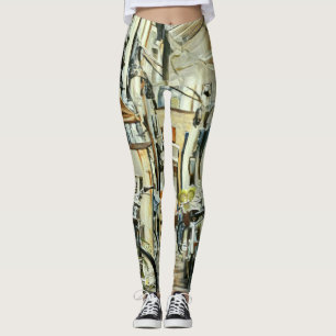 Biking Artwork Leggings