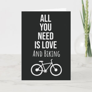 Biking Cards Bicycle Cycling Cyclist Bike Biker