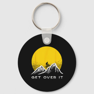 Biking - Cyclist - Mountain  Key Ring