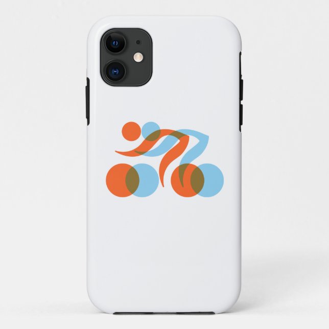 Biking_Fever_2_cyclers.png Case-Mate iPhone Case (Back)