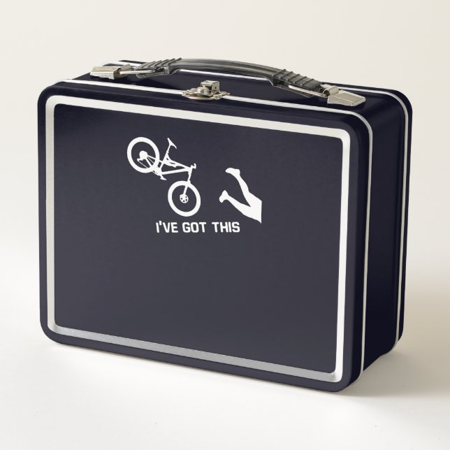 Biking Lover|Don't Follow Me I Got Times Metal Lunch Box (Front)