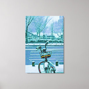 Biking Lover Gift Canvas Print