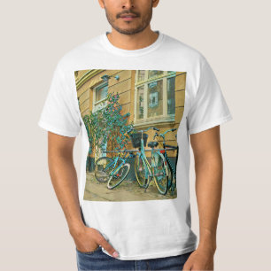 Biking Lover Gift Cycling Painting T-Shirt
