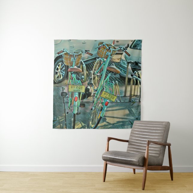 Biking Lover Gift For Cyclist Tapestry (In Situ)