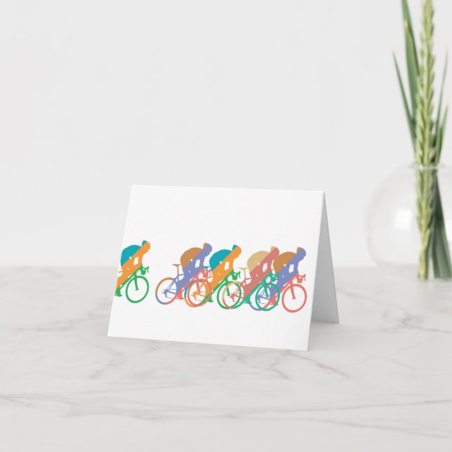 Biking note card (Front)