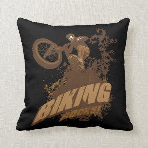 Biking Rocks! Cushion