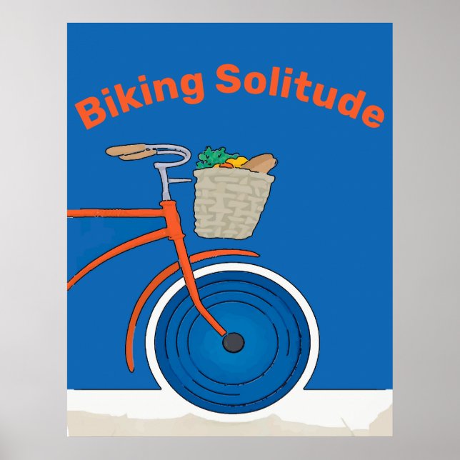 Biking Solitude, edit test, Poster (Front)